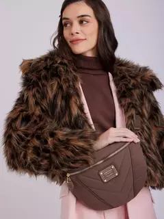 Imagen de Bandolera Y Riñonera Marrón Ivy/ JUANITA JO