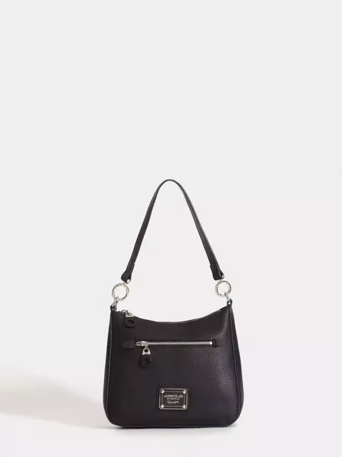 Cartera De Hombro Milán Negra / Juanita Jo