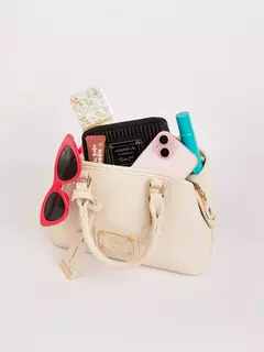 Imagen de Cartera De Mano Pequeña Venecia Vison /Juanita Jo