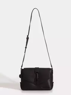 Bandolera Ferrara Negra / Juanita Jo - comprar online