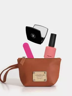 Neceser Pequeño De Cuero / JUANITA JO en internet