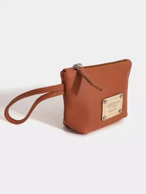 Neceser Pequeño De Cuero / JUANITA JO