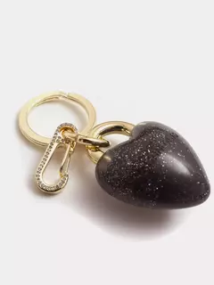 Llavero Y Charm De Corazón / Juanita Jo - Azzaro Lanús