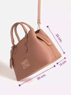Cartera De Mano Mediana Tiza Venecia/ Juanita Jo - comprar online