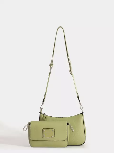 Bandolera 2 En 1 Verde Lara / JUANITA JO - comprar online