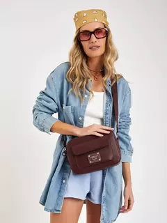 Bandolera Berenjena Emma / JUANITA JO - tienda online