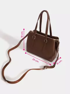 Cartera Mediana Negra Julieta/ JUANITA JO - comprar online
