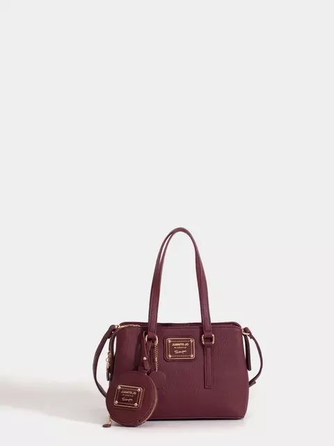 Cartera Mediana Bordo Julieta/ JUANITA JO
