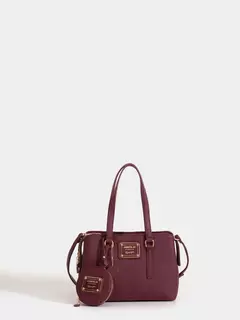 Cartera Mediana Marrón Julieta/ JUANITA JO - Azzaro Lanús