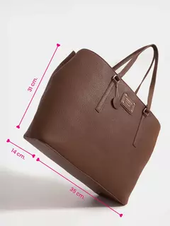 Cartera Grande Camel Julieta / JUANITA JO - tienda online