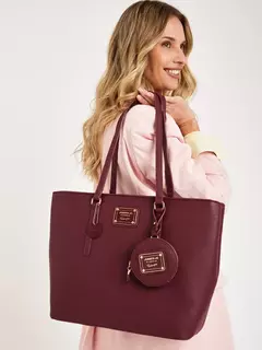 Cartera Grande Bordó Julieta /JUANITA JO - Azzaro Lanús