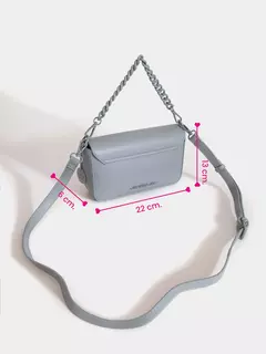 Bandolera Celeste Amanda/ JUANITA JO - comprar online