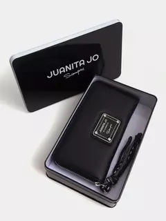 Billetera Grande Rosa Con Tiracierre De Cordones/JUANITA JO en internet