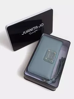 Billetera Grande Rosa Con Tiracierre De Cordones/JUANITA JO - comprar online
