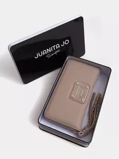 Billetera Grande Verde Con Tiracierre De Cordones/ JUANITA JO - comprar online