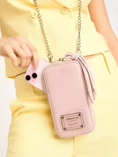 Portacelular Rosa Delfi / JUANITA JO - Azzaro Lanús