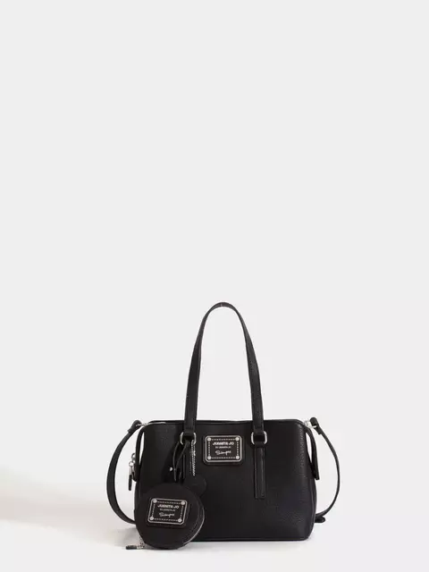Cartera Mediana Negra Julieta/ JUANITA JO
