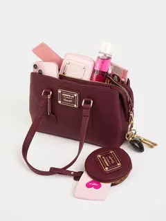 Cartera Mediana Camel Julieta/ JUANITA JO - comprar online