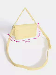Bandolera Amarilla Amanda / JUANITA JO - comprar online