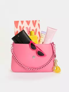 Cartera Negra Amanda/JUANITA JO - comprar online