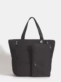 Cartera Negra Puffer Caro / JUANITA JO en internet