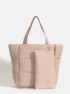 Cartera Negra Puffer Caro / JUANITA JO en internet