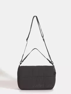 Imagen de Bandolera Negra Puffer Caro / JUANITA JO