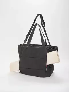 Cartera Negra Puffer Caro / JUANITA JO - tienda online