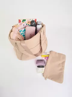 Cartera Negra Puffer Caro / JUANITA JO - Azzaro Lanús