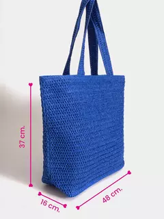 Bolso De Playa Lila Mallorca/JUANITA JO - Azzaro Lanús
