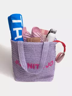 Bolso De Playa Lila Mallorca/JUANITA JO en internet