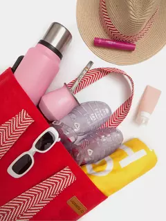 Bolso De Playa Con Sombrero De Regalo Tulum/ JUANITA JO - tienda online