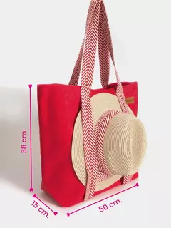 Bolso De Playa Con Sombrero De Regalo Tulum/ TUCCI