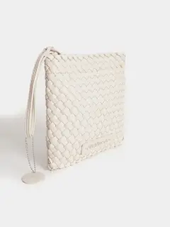 Pouch Cuadrado BORDO Lazo /JUANITA JO en internet