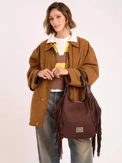Cartera Flecos Mediana Montana/ JUANITA JO