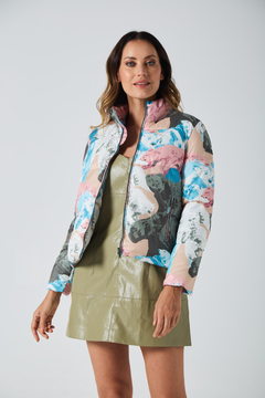 Campera Estampada Fresia / OjoRojo - comprar online