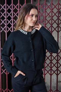 SWEATER CARDIGAN CHANNEL /OJOROJO