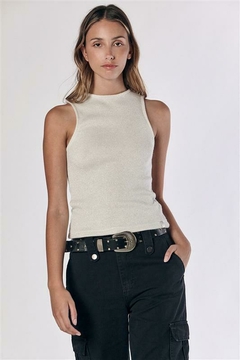 Musculosa Cerdeña 73/ Melocoton - comprar online