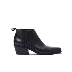 BOTA MILAN en Cuero Metalizado/ MANETTI - comprar online