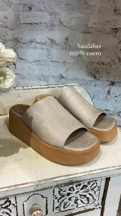 sandalia jovi / canela - comprar online