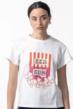 REMERA SEA SUN AZUL/ LAMODE