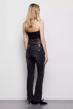 PANTALON GABY ST SPLIT NEW BLACK/ TUCCI - Azzaro Lanús