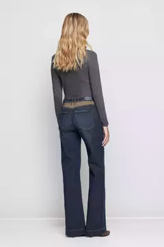 PANTALON JADE WIDE LEG BLUE /TUCCI