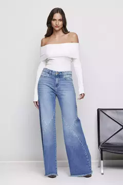 PANTALON WIDE LEG REGGINA/ TUCCI