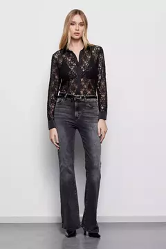 PANTALON KATY FL BLACK ICONIC / TUCCI - tienda online