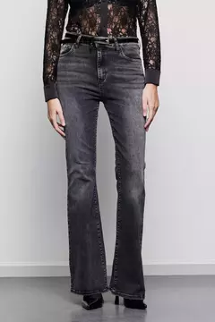PANTALON KATY FL BLACK ICONIC / TUCCI - Azzaro Lanús