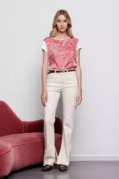 TOP CM FLOWER LACE /TUCCI