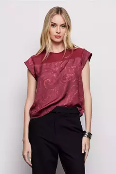 TOP CM NEW MOSS PRINT / Tucci