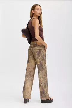 PANTALON AMELI PRINT FOIL/ TUCCI - comprar online