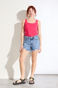 Musculosa Básica Elastizada / Ver